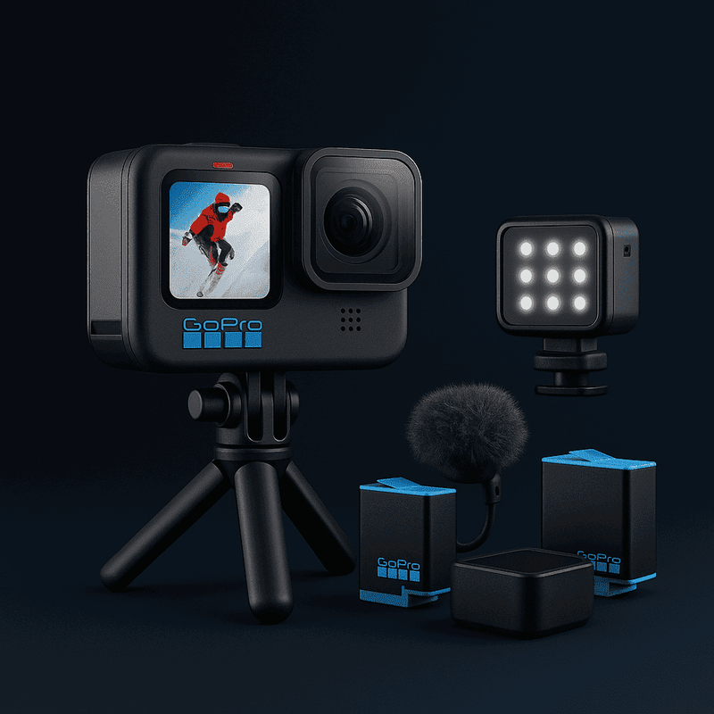 Cámara GoPro 5K + Funda Ultrarresistente de Regalo [Promoción de Cumpleaños]