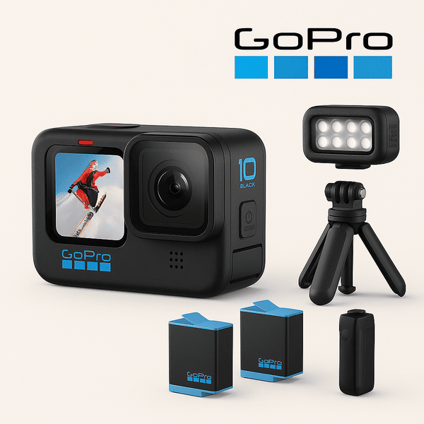 Cámara GoPro 5K + Funda Ultrarresistente de Regalo [Promoción de Cumpleaños]