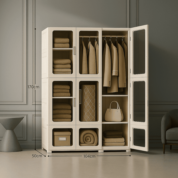 Closet Armario Doble Desarmable Portatil - [ULTIMAS UNIDADES EN STOCK]