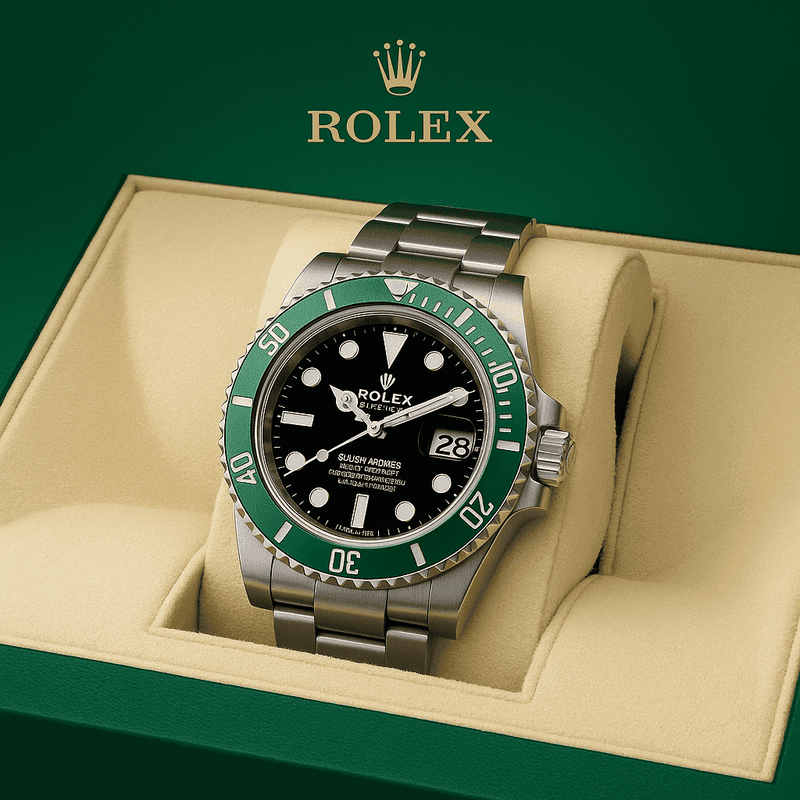 Reloj Rolex Emerald Lujo Presidencial - Oferta Imperdible