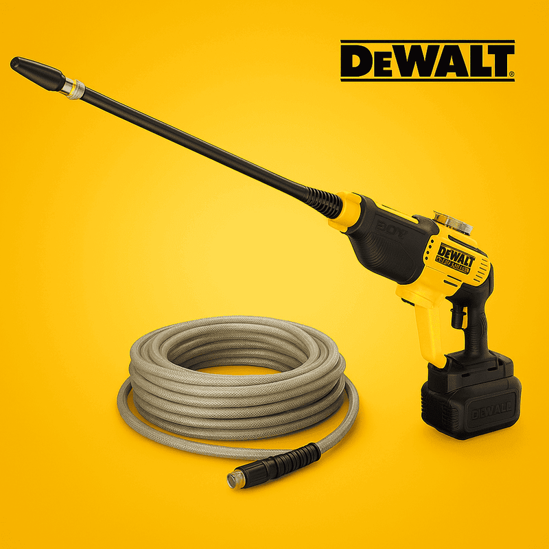 Kit DeWalt: Hidrolavadora Portatil + ACCESORIOS + 2 Baterias de Regallo 48V - CIERRE DE LA TIENDA