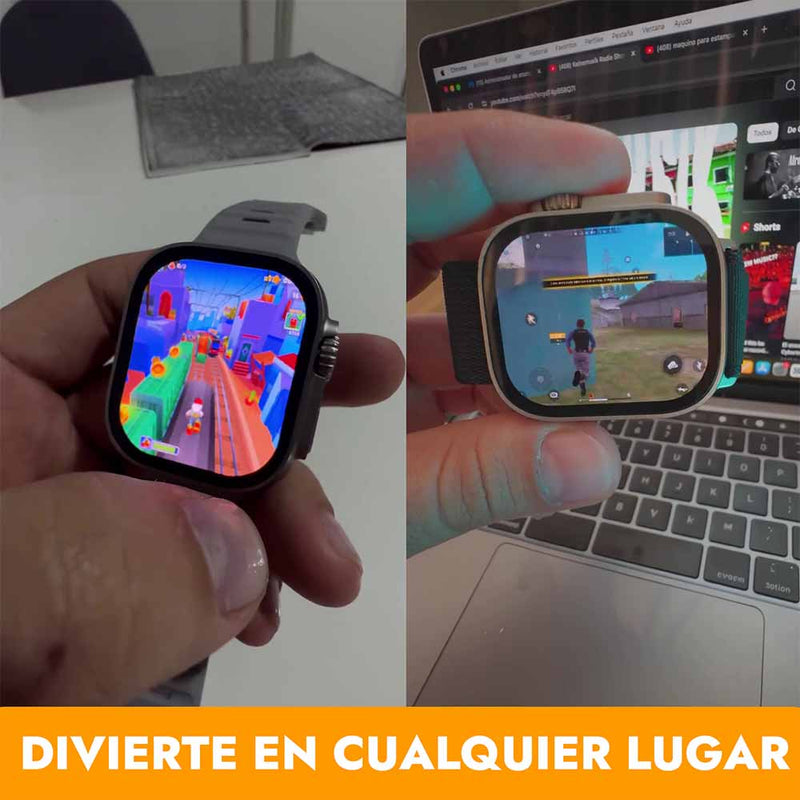 [COMPRA 1 Y LLÉVATE 3] SmartWatch 9 ULTRA 2™ + Airpods (GRATIS) + 10 Correas (GRATIS)